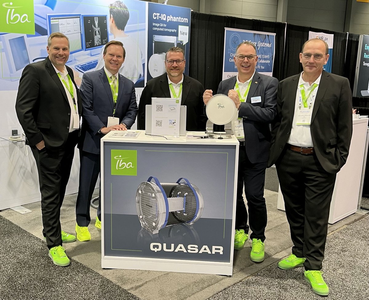 #RSNA2023 is live! Come meet your <a href="/ibaworldwide/">IBA</a> team at booth 1246, south hall, level 3. Our team looks forward to hearing how we can support your medical imaging needs. Stop by and say hello!

Visit our #RSNA events page: iba-dosimetry.com/events/detail/…

<a href="/ModusQA/">QUASAR</a> <a href="/CPositioning/">C-RAD AB</a> <a href="/RSNA/">RSNA</a>