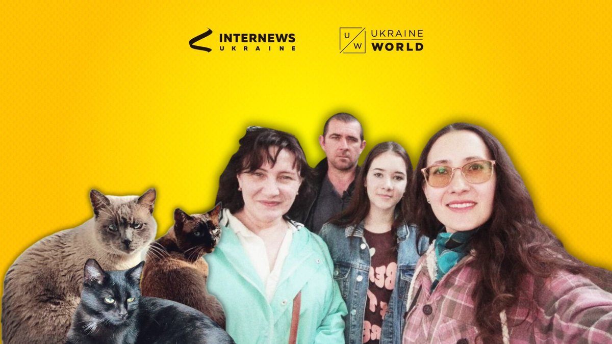 UkraineWorldFr's tweet photo. Sophia et sa famille ont tout laissé derrière eux pour échapper aux Russes.
Contraints de quitter leur maison et de vendre leur élevage de porcs, ils n'ont nulle part où rentrer désormais, car leur maison a été détruite par l'inondation de Kakhovka.
#UkraineWorldTestimony 1/3 https://t.co/PPXMPENcVH