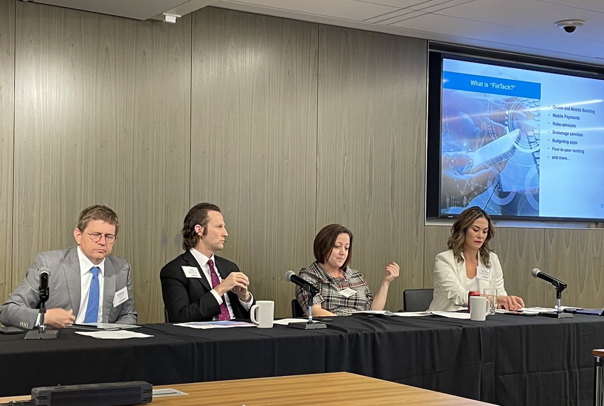 The <a href="/LexMundi/">Lex Mundi</a> Litigation, Arbitration, &amp; Dispute Resolution meeting in DC a few weeks ago drew lawyers from around the country and the world and I got to moderate an expert panel on #FinTech especially crypto and blockchain. We look serious in the photo but we had so much fun!