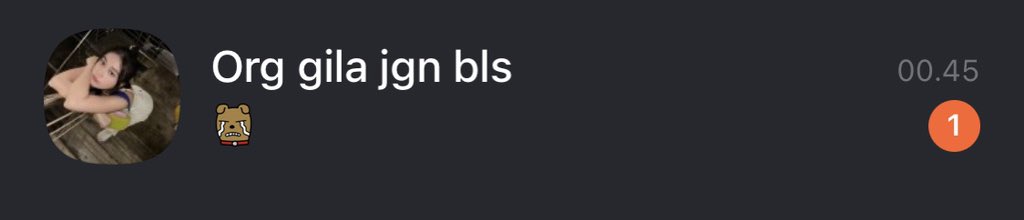 fegelinyu's tweet image. hrusnya dari awal gak gue bls orank gila ini #nyesel #mendingngaji