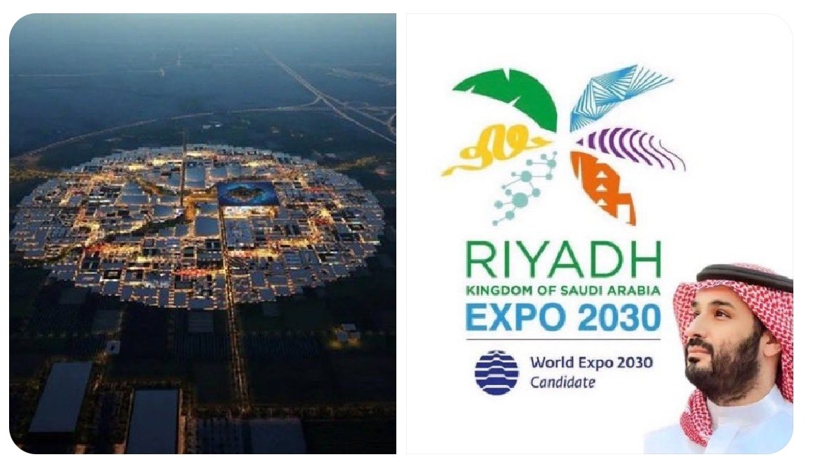 مبروك لنا جميعاً بـ فوز السعوديه العظمى
ونبارك لعاصمة الخير والمجد .. عاصمة الازدهار والاستقرار الرياض الحبيبة بفوزها باستضافة إكسبو 2030 … لتكون الرياض وجهته ومحطته الثقافية في 2030 ..
#فوز_السعوديه
#الزقاريط
#شمر