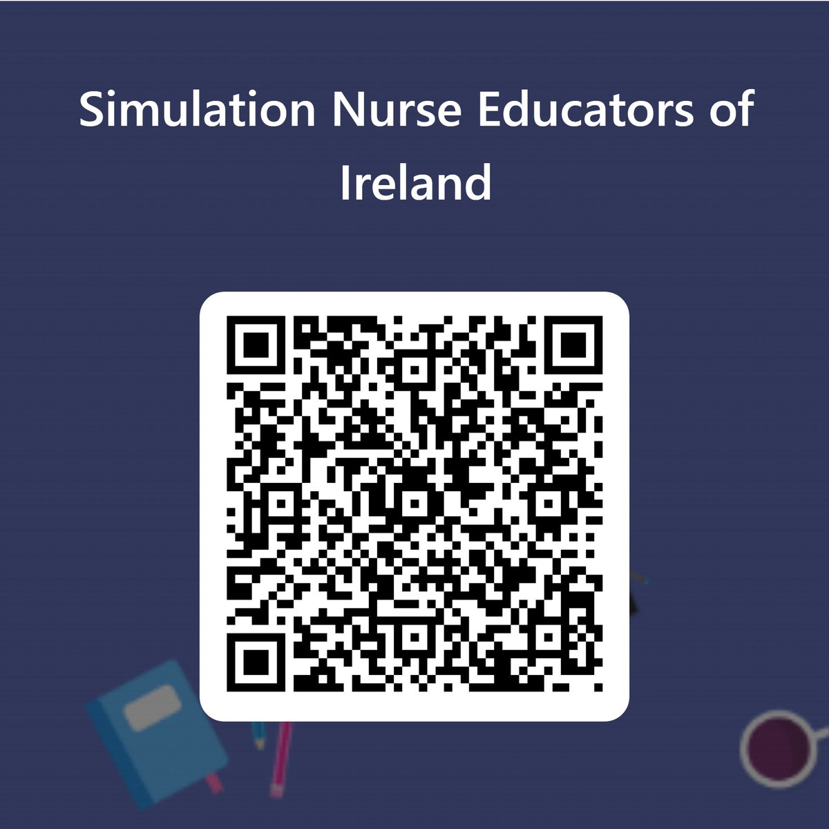 Introducing Simulation Nurse Educator's of Ireland (SNEI) forum. Please register by the qr code, or by link: forms.office.com/r/JiFupwdd8d 
#Empoweringchange, exciting times ahead for SNE's. @PHILIPPARACKAL @GalwayICAPSS @HSE_NSO @NMBI_ie @saoltagroup @HSELive @DrDaraByrne @SNEIreland
