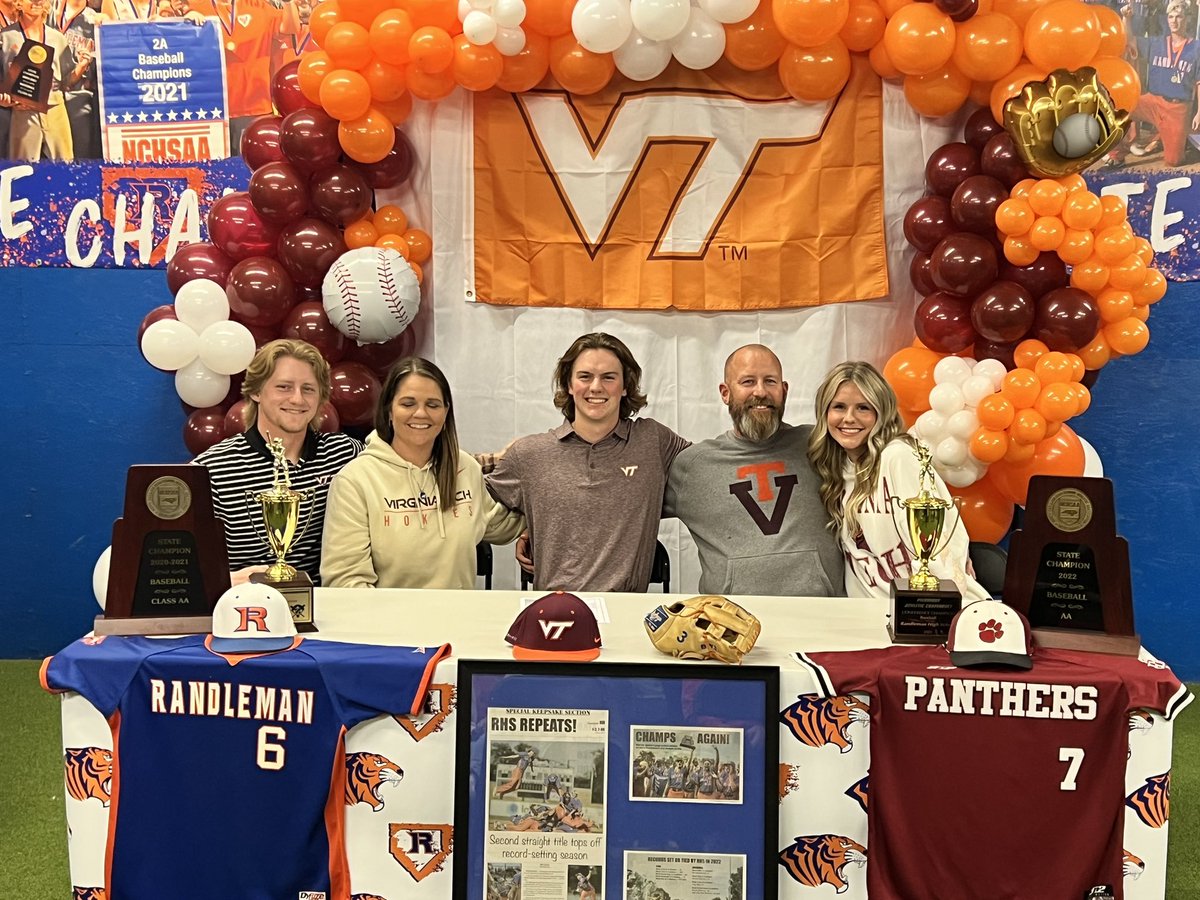 PanthersProgram's tweet photo. Congratulations to 2024 Panther Seth Way. @HokiesBaseball are getting a great family and player. #SCPDUDE https://t.co/JxmiP5YrAk