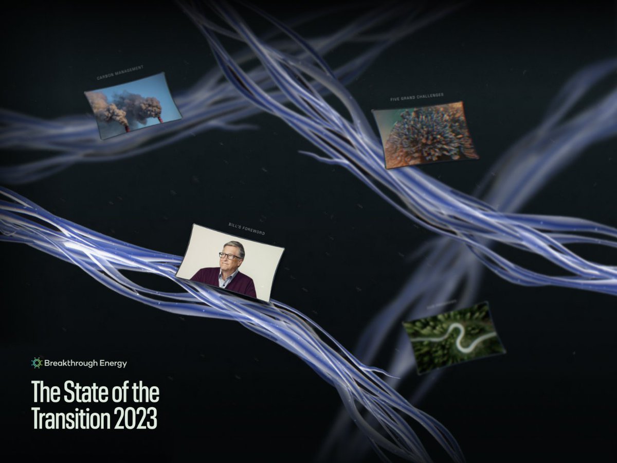 🎉 Congratulations to the winner of the SOTD,'The State of the Transition 2023' by Niccolò Miranda This groundbreaking report by Breakthrough Energy highlights the clean energy transition's progress and the steps we must take to achieve net-zero emissions.bit.ly/47WSI6F