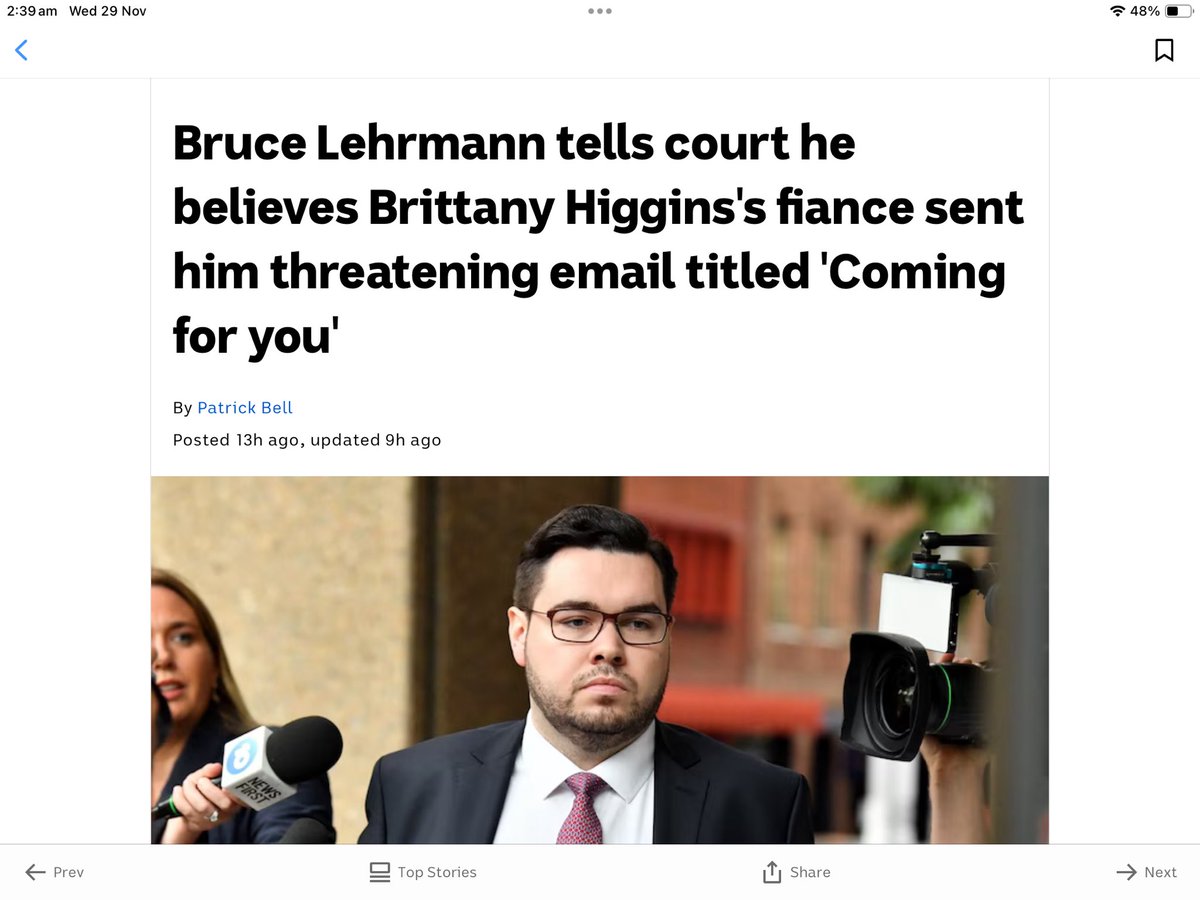 LNPTHIEVES's tweet image. Wow Patrick, I’ve been watching the same trial, and I must say that your response is very interesting. Instead of highlighting the constant stream of lies coming from Lehrmann, the ABC has run with drivel aimed at Higgins. 🧐#auspol