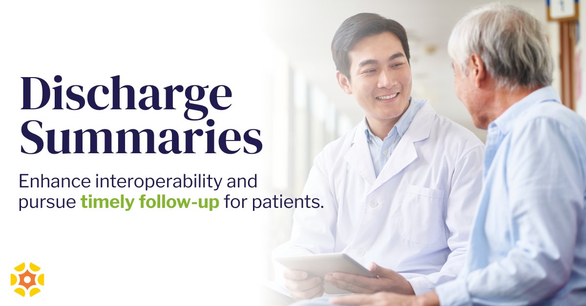 Having an appropriate discharge summary ensures that critical information about a patient’s condition, treatment plan, medications and follow-up care is communicated effectively to care teams. Visit bit.ly/3t2RJ5T to learn more about the power of Discharge Summaries.