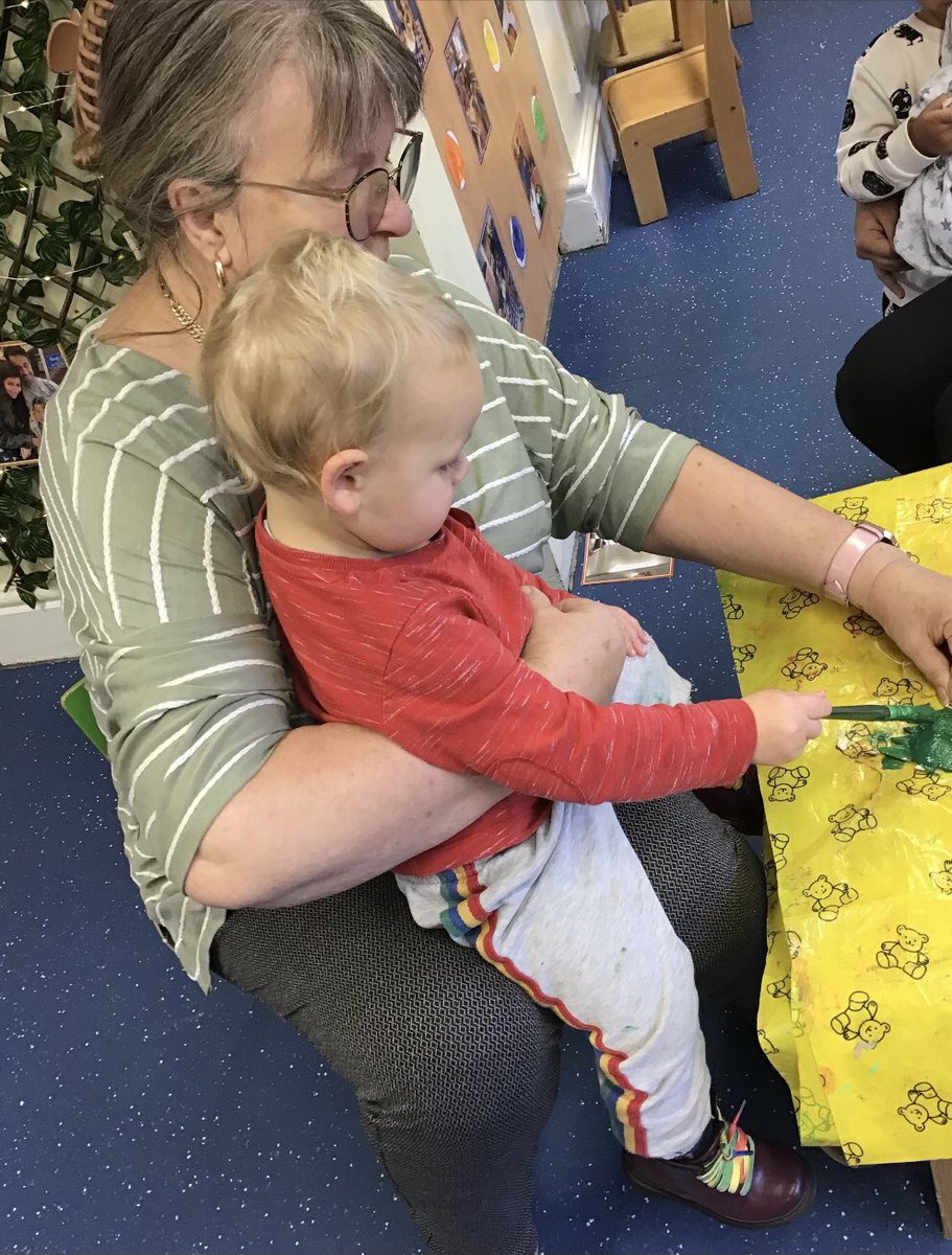 The children in the Toddler Room at #BSPDNursery enjoyed a stay and play session with their grandparents today. #ToddlerRoom #makingmemories #grandparents #family #learningthroughplay