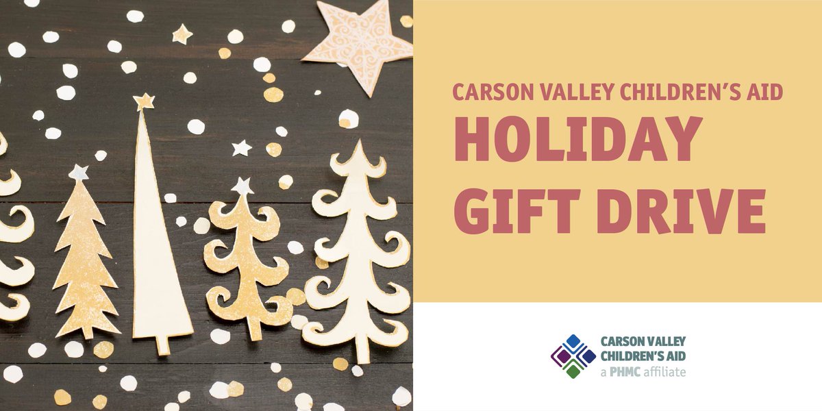 Celebrate #GivingTuesday by supporting CVCA children, youth and families! You can give the gift of holiday memories by supporting the CVCA Holiday Gift Drive. Learn more and donate today. #CarsonValleyChildrensAid #GiveBack