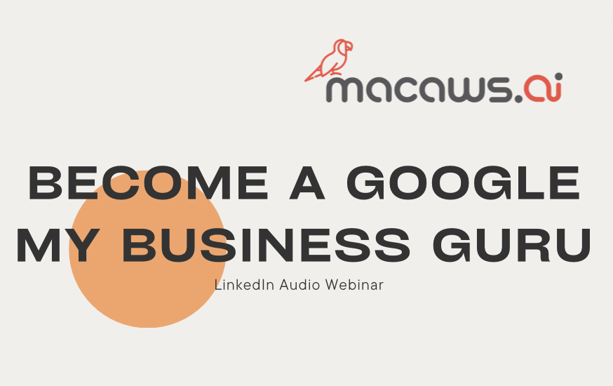 Become a Google My Business Guru, click the Linkedin link below and join our audio webinar on the 12th December.👇 linkedin.com/events/becomea…