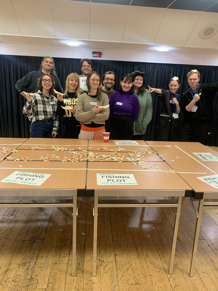 Our HNC Performing Arts students tried Give A Man A Fish, a participatory theatre game project by Tom Francis and <a href="/SamWebberCool/">Sam Webber</a> with <a href="/ReflexTheatre/">Reflex Theatre</a>. How economies are built, political decisions made, themes of sustainability and economic justice. Both fun and thought-provoking.