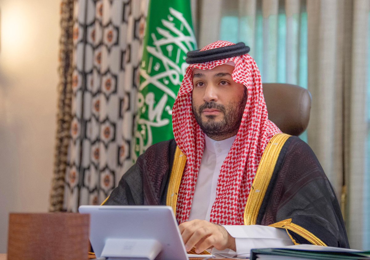 KSAEJ1's tweet photo. عاجل .. 

سمو  #ولي_العهد يرفع التهنئة لـ  #خادم_الحرمين_الشريفين بمناسبة فوز المملكة باستضافة معرض إكسبو 2030 في مدينة الرياض.

 #الرياض_إكسبو2030 
 #RiyadhExpo2030 
 #الرياض_اختيار_العالم https://t.co/5CWIGywN48