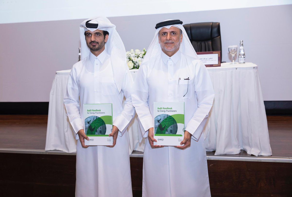 QNAEnglish's tweet photo. #KAHRAMAA and #GORD Launch Audit Handbook for Energy Practitioners. #QNA
https://t.co/0CYZI5gWWe https://t.co/DmTE5BZ8iF