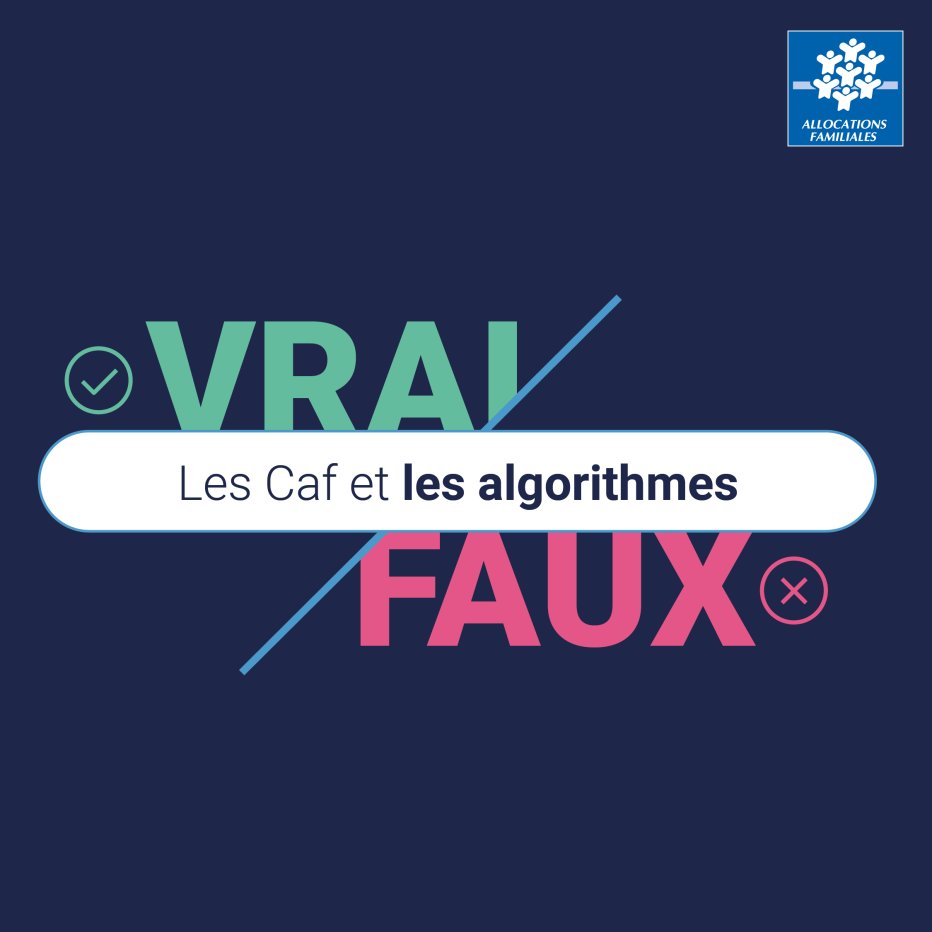 [Thread 🧵]

Les Caf, les algorithmes et l’accompagnement des allocataires méritent un débat serein et documenté. 
 
Retour dans une discussion sur quelques contre-vérités et approximations qui circulent.