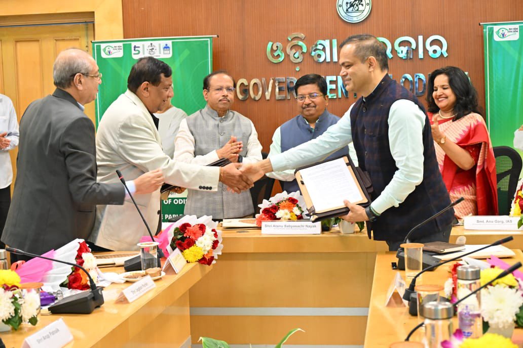 Soon Narsee Monji group of educational institutions will be here in Odisha - great opportunities for students of Odisha….MoU signed with them today.