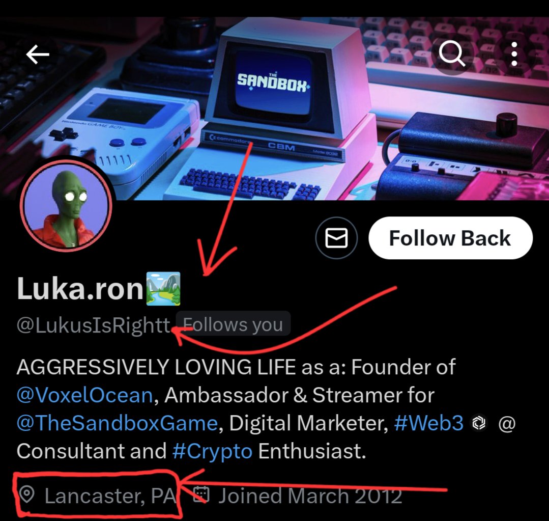 LukusIsRight's tweet photo. SCAMMER ALERT - there's an account out there pretending to be me. Please block, report, spread the word and be careful, my friends!

https://t.co/Vf3SfLSGXa

Warning signs. No blue check. Name has 2 t's. Location is Lancaster PA (and I've never even been there before)! https://t.co/Ek5IIxgIJW