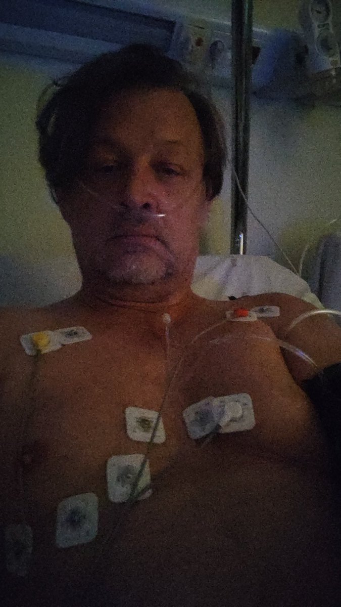 CaptainJack308's tweet photo. So, here i am in the hospital with fast developing Lymphoma.
Should be free to go home in about 4 weeks or so. https://t.co/iwoiAPopkc