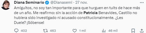 edm1rz's tweet photo. @Dianasemi @JNJPeru @privasu @cparedesr @FiscaliaPeru #mechito sostiene que participaron de una reunión, eso es falso
Lo falso acá es la moral de tu fiscalucha😉
https://t.co/QFxLrlcKJy https://t.co/Ug1JzCKRW6