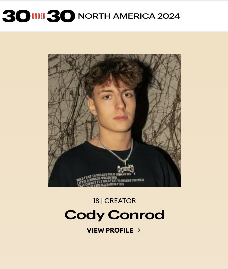 Clix's tweet photo. Being the youngest person on this year’s Forbes 30 under 30 list feels surreal. It’s amazing being surrounded by such talented people. I want to thank my family, my team around me, and my community for always supporting me along this insane journey! https://t.co/CDjseQSd3I
