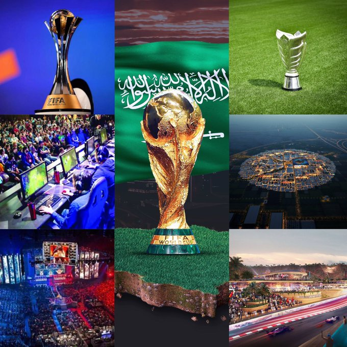 1b2_r's tweet photo. 🚨🚨🚨🚨🚨🚨🚨🚨🚨🚨🚨🚨

ما ستشاهده هو حقيقة وليس بخيال !!!!!!!!!!!

قريبًا في السعودية محافل وبطولات ومعارض واحداث عالمية 😍:

🤯🤯🤯🤯🤯🤯🤯🤯🤯🤯🤯
🇸🇦🇸🇦🇸🇦🇸🇦🇸🇦🇸🇦🇸🇦🇸🇦🇸🇦🇸🇦🇸🇦

- معرض اكسبو 2030م
- كاس العالم 2034م
-كاس العالم للاندية 2023م
- كاس السوبر الاسباني 2023-24م
- كاس السوبر التركي 2023-24م
- كاس السوبر الايطالي ⏳
- بطولة التنس الارضي 2023 
- كأس العالم لقفز الحواجز 2024 
-بطولة كأس العالم للرياضات الإلكترونية 2024
-سباق فورمولا 1 العالمي 2024
-معرض الدفاع العالمي 2024
-أولمبياد الكيمياء الدولي 2024 
-بطولة العالم لرفع الأثقال المؤهلة لأولمبياد باريس 2024
-بطولة العالم للمبارزة للناشئين والشباب 2024
-بطولة العالم للدراجات الحضرية 2025 - 2026 
- دورة الألعاب الآسيوية للصالات 2025 
- كأس آسيا للسهام 2025 
- كأس التحدي الآسيوي 2026 
- كاس امم اسيا 2027
-بطولة العالم لدراجات الطرق غير المرصوفة 2028
- الألعاب الاولمبية الشتوية 2029 
- الألعاب الآسيوية 2034

💚💚💚💚💚💚💚💚💚💚💚💚