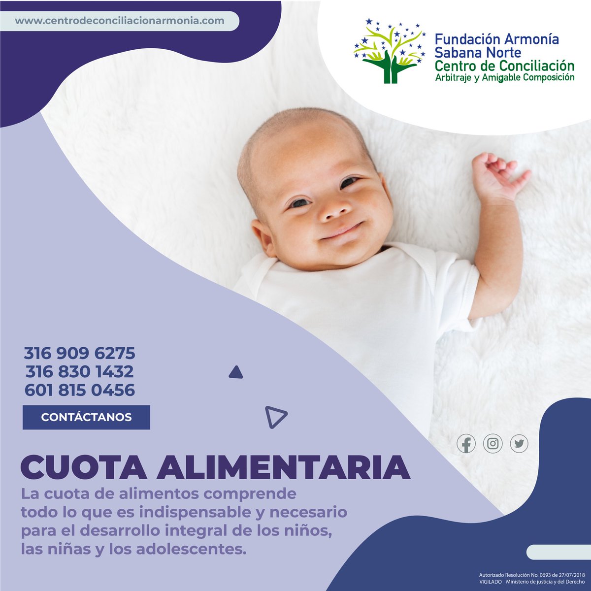 con_armonia's tweet photo. Si quieres asesoría en todo lo que tiene q ver q temas de familia, somos los indicados , llámanos 
3169096275 - 3168301432 
#conciliación #insolvencia #cuotaalimentaria #solucióndeconflictos #centrosdeconciliación #asesorialegal #uniónmaritaldehecho #asesoriaempresarialflores https://t.co/zcBTAJ8TNG