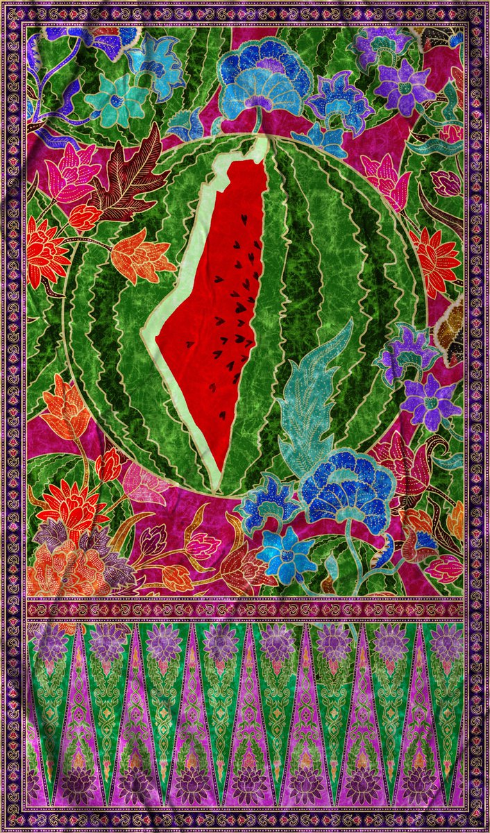 We are all 🍉
Again, free for personal use; wallpaper &amp; profile pictures. Do not abuse this image for profit.
#batik