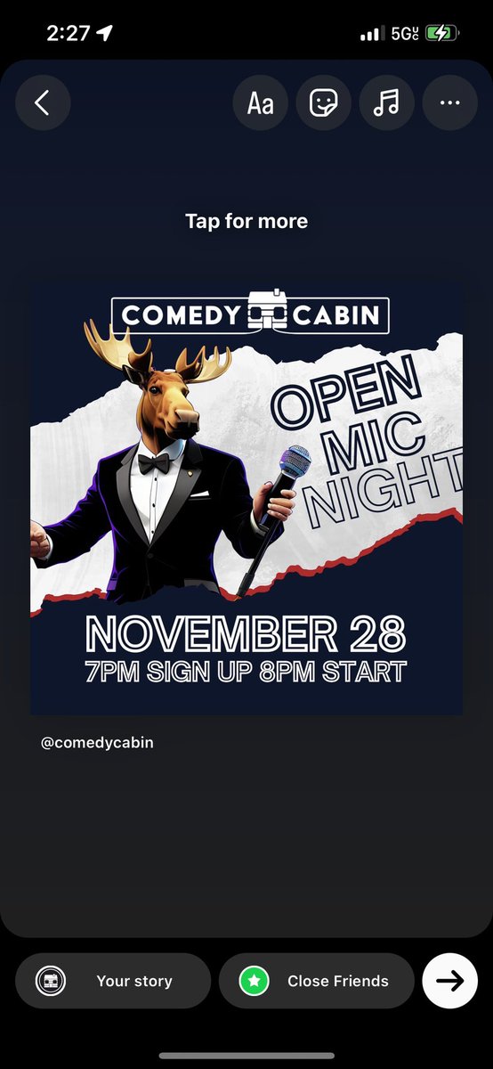 Comedy Cabin (@ComedyCabinwi) on Twitter photo 2023-11-28 16:55:18
