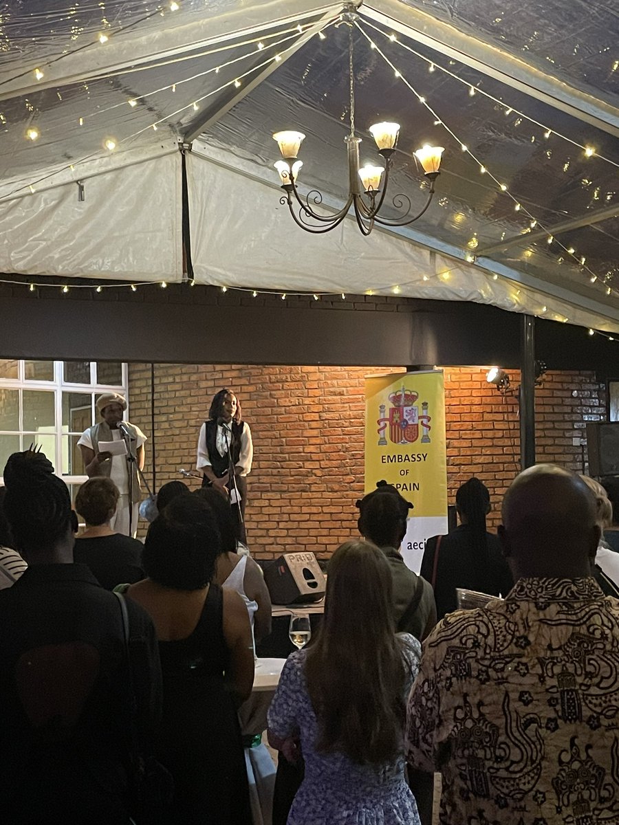 EmbEspZimbabwe's tweet photo. At the opening of #IIFF2023 @WFOZICAPA! Great selection of movies about women by women filmmakers from today until Saturday 2 December. @Casaafrica @AECID_es @CIMAcineastas https://t.co/YlBFZ6wa1S