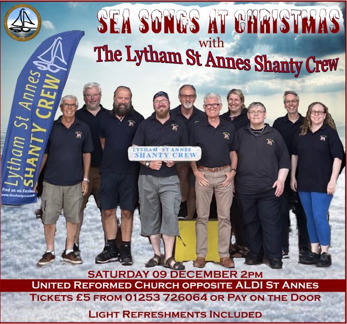 You won't hear any carols or cover versions of Slade and Mariah Carey. But if you want a mixture of traditional shanties and original sea songs before the end of the year, here's an option!