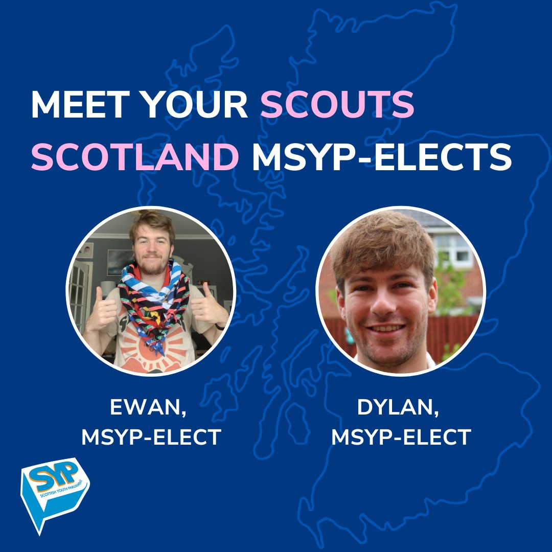 Congratulations to Dylan Welsh and Ewan Knight, who have been elected as MSYP–Elects for Scouts Scotland! 🎉

You can read more on our website here:

scouts.scot/news-events/ne…