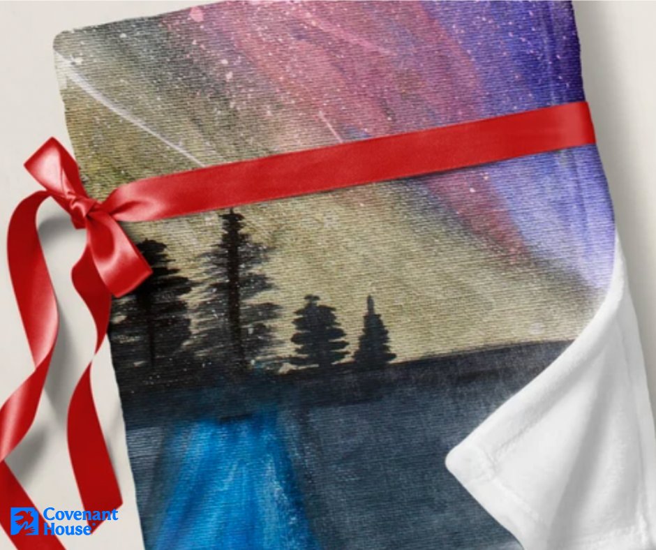 Covenant House (@covenanthouse) on Twitter photo This #GivingTuesday, we've partnered with <a href="/Shutterfly/">Shutterfly</a> to bring you blankets featuring 5 designs created by our youth! Visit their website to learn more.
For every blanket sold with their artwork, Shutterfly will donate 3% to <a href="/CovenantHouse/">Covenant House</a>, up to $10K.
#EndYouthHomelessness This #GivingTuesday, we've partnered with <a href="/Shutterfly/">Shutterfly</a> to bring you blankets featuring 5 designs created by our youth! Visit their website to learn more.
For every blanket sold with their artwork, Shutterfly will donate 3% to <a href="/CovenantHouse/">Covenant House</a>, up to $10K.
#EndYouthHomelessness