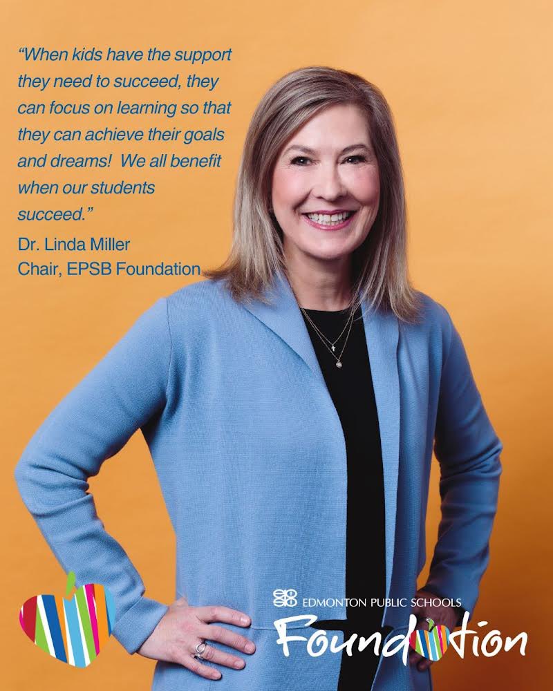 “When kids have the support they need to succeed, they can focus on learning so that they can achieve their goals and dreams! We all benefit when our students succeed.”

This #GivingTuesday, consider making a donation to help students at #EPSB schools succeed. Link in bio!