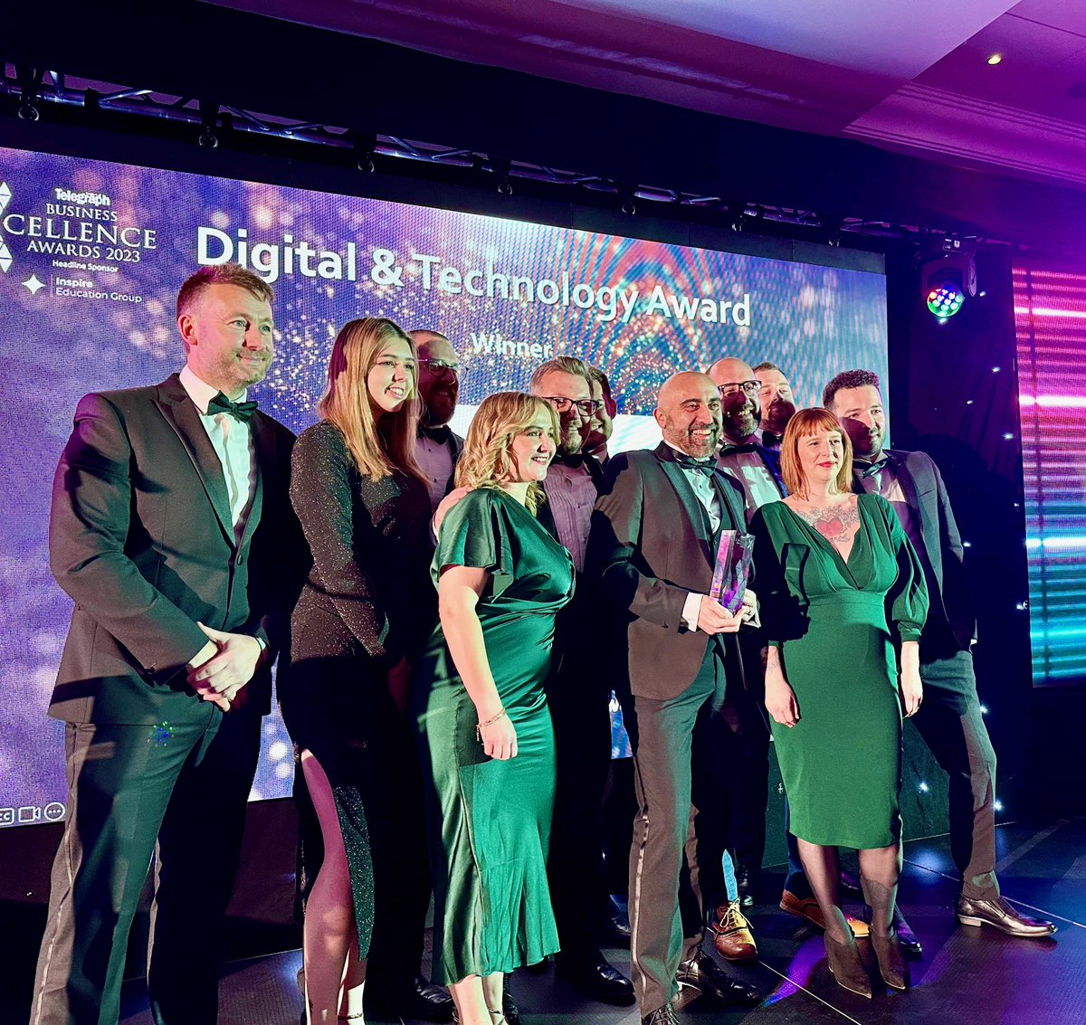 Brave has been awarded the title of Digital Technology Company of the Year at the Peterborough Telegraph Business Excellence Awards 2023!

#celebration #digitalagency #webagency #awardwinning