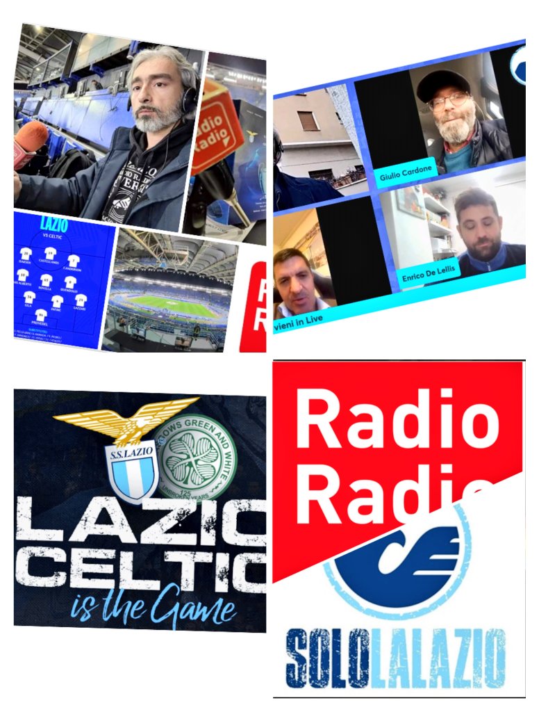 RenzoGiannanto1's tweet photo. #ChampionsLeague2324, #matchday5 gr.E: alle 18:45 #LazioCelticGlasgow si sente meglio su @RadioRadioWeb (FM 104.5 - App - https://t.co/Xxy4L9duLk) #radiocronaca con @stemolinaradio & #MSantoro + al #fischiofinale #Live su @Solo_La_Lazio con @giuliocardone69 @sandro_diloreto https://t.co/bw9s9hs51P