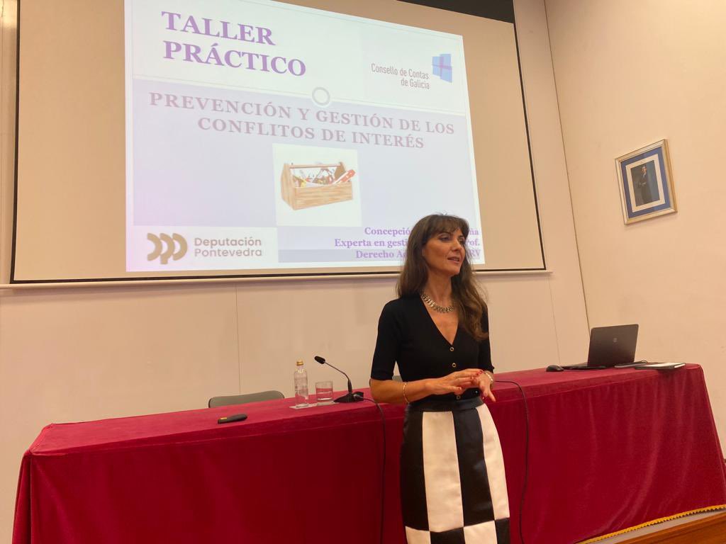 mccamposacunha's tweet photo. #ConflictodeIntereses #PlanesAntifraude
Encantada de impartir el #Tallerpráctico para la prevención y gestión de los conflictos de intereses organizado por #ConsellodeContas @depo_es
#PublicCompliance #FNGEU 🇪🇺 👇🏼 https://t.co/40BRFOpwQ6
