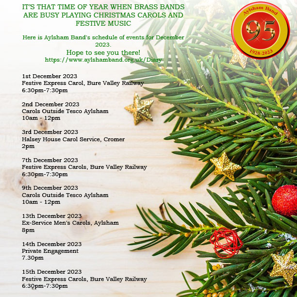 Aylsham Band Christmas 2023