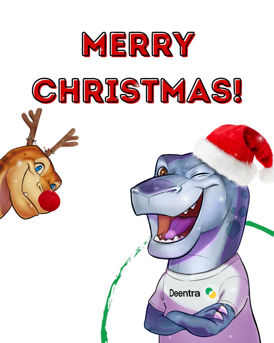 Merry Christmas to all Deentrasaurs!  🎁
#christmas2023 #energy #energytransition #future