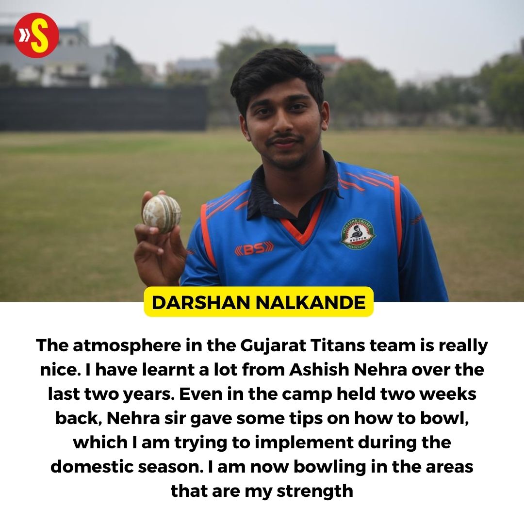 Having picked up his maiden List A five-for in the Vijay Hazare Trophy, Vidarbha pacer Darshan Nalkande credites his #IPL experience for the growth in his bowling over the last two years ✍️ @Anishpathiyil Read: bit.ly/3uto2LG #VijayHazareTrophy