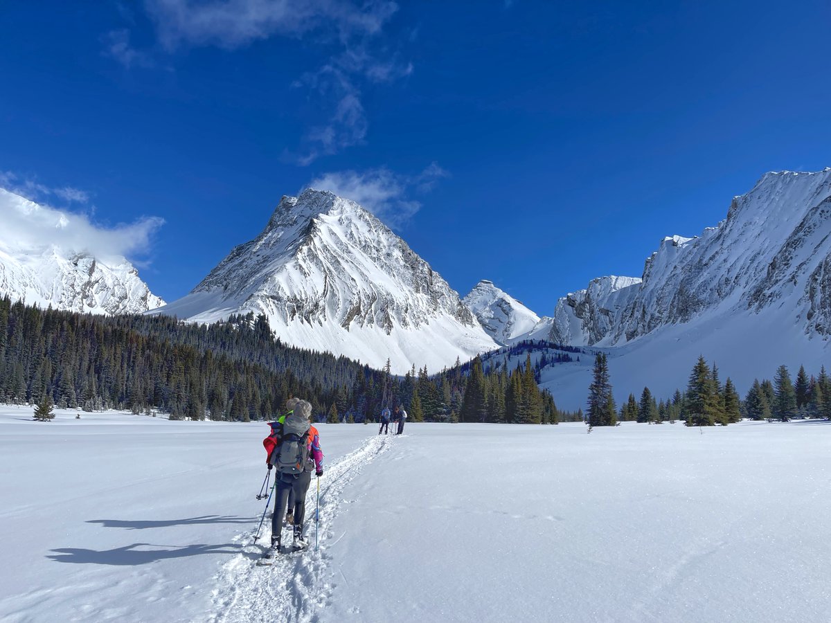 Before visiting the mountains:

🏔️ Check the avalanche forecast avalanche.ca/weather/statio….
🏔️ Know the terrain.
🏔️ Carry essential rescue gear (transceiver, shovel, and probe) and know how to use it.

Avalanches are more likely after heavy snowfall, wind or warming temperatures.