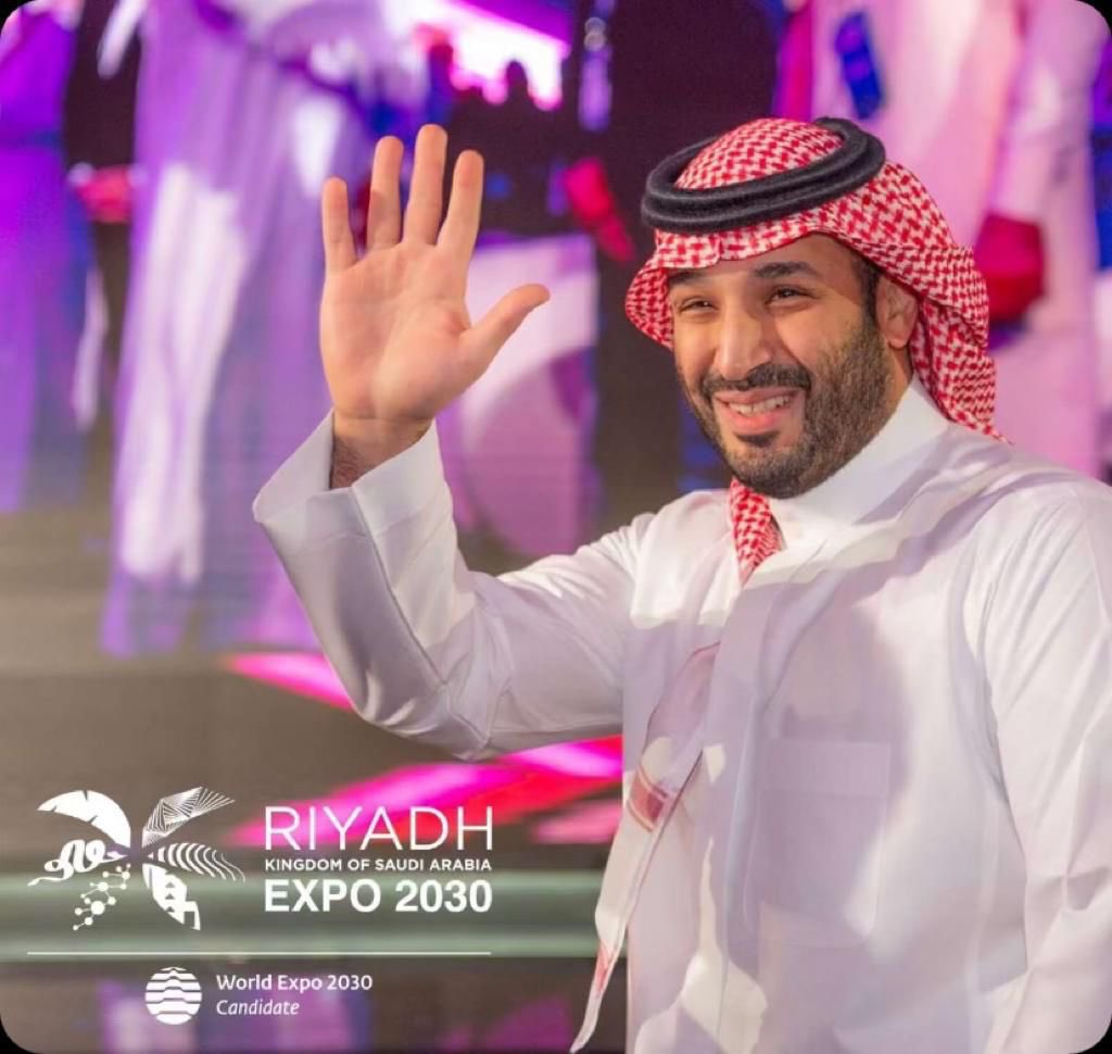 ألف مبروك لنا إستضافة معرض إكسبو 🇸🇦💚 إنجاز تاريخي يُضاف لإنجازاتنا العظيمة بقيادة محقق الأحلام سمو سيدي الأمير محمد بن سلمان 💚 ' المُستحيل ليس سعوديًا ' 🇸🇦 #RiyadhExpo2030  #الرياض_إكسبو2030