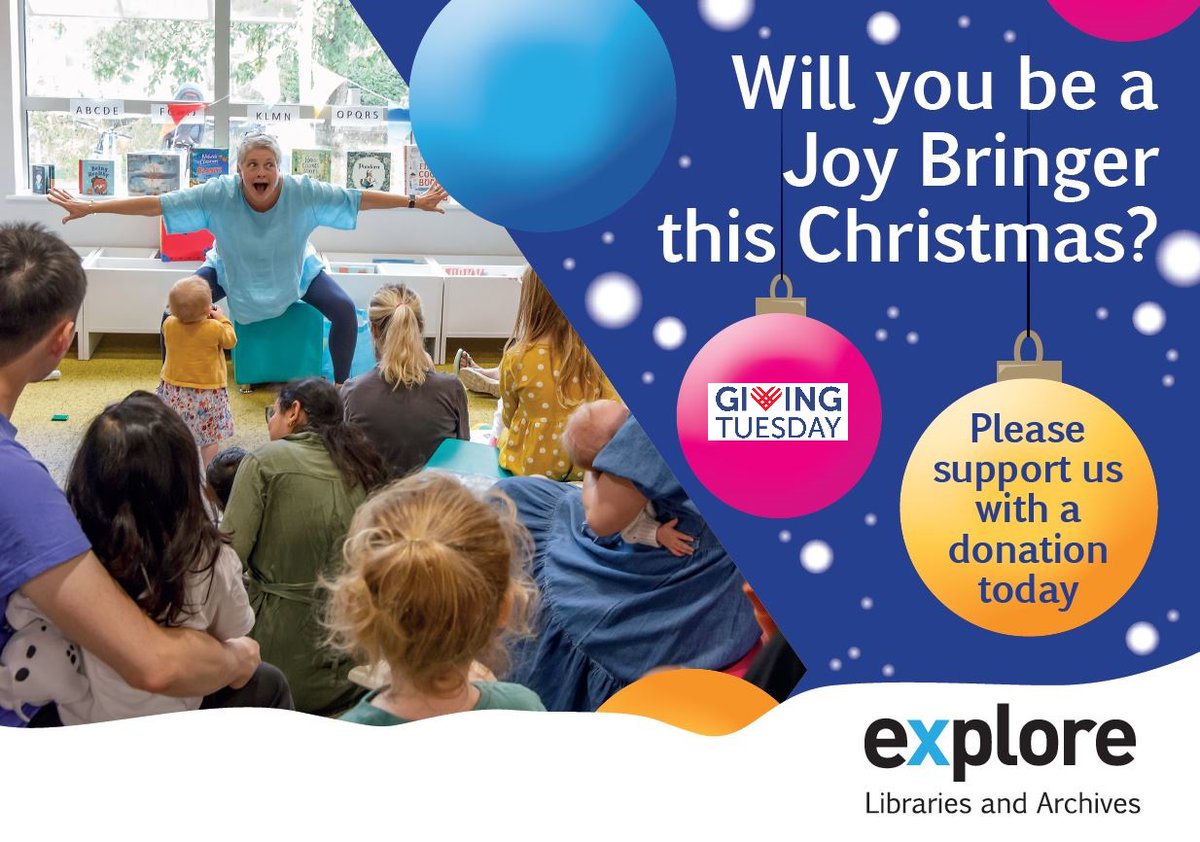 #GivingTuesday is a global day of giving, that encourages people to do good, inspiring millions to give, collaborate &amp; celebrate generosity. We want to wholeheartedly thank you for your support of #Explore! 🥰 Thank you for being a #JoyBringer!
<a href="/GivingTuesdayUK/">#GivingTuesday UK</a> <a href="/jllayfield25/">Jenny Layfield</a>