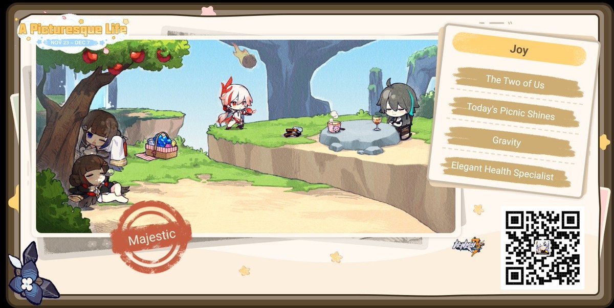 Illandri's tweet photo. Please help Griseo complete her paintings! Play the event to get 3★ event stigma, Crystals and more! https://t.co/pxxtUOwdcD