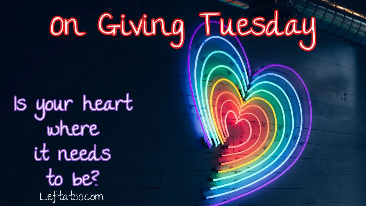Leftat50's tweet photo. #GivingTuesday #giveback #CharityFairy #Leftat50 #DianeBurroughs https://t.co/BhimdWqmgy