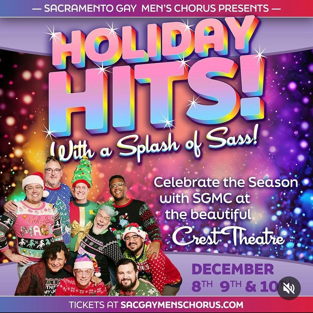 Just under 2 weeks out from our performance weekend at The <a href="/CrestSacramento/">The Crest Theatre</a>!!! 
Tickets are still available at sacgaymenschorus.com/events/holiday…