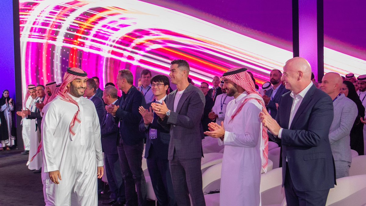 FutrueGlimpse's tweet photo. البطولات والفعاليات التي ستستضيفها المملكة 🇸🇦 😍

- كأس العالم للاندية 2023
- كأس العالم لقفز الحواجز 2024
- دورة الألعاب الاسيوية للصالات 2025
- كأس التحدي الاسيوي 2026
- كأس أمم أسيا 2027
- الألعاب الاولمبية الشتوية 2029
- إكسبو 2030
- الألعاب الاسيوية 2034
- كأس العالم 2034 https://t.co/8sAOUOYzfL