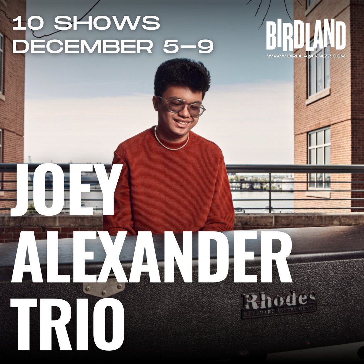 Joey Alexander Trio returns to Birdland for all of next week with special Theo Croker! Get your December started with a show at Birdland!