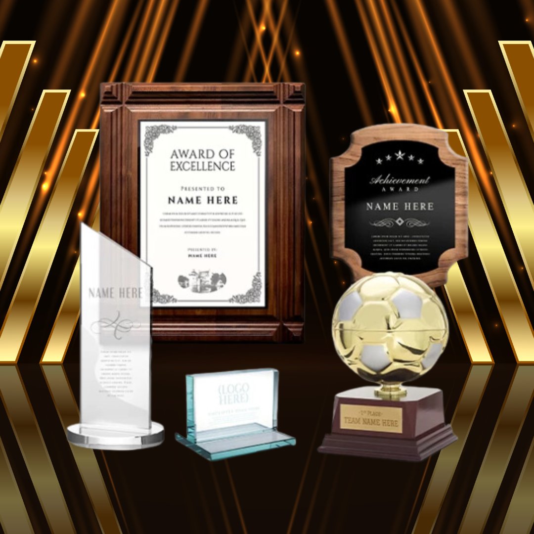 ThomasBatliner's tweet photo. Do you host a Holiday party each year? If so, now is a great time to start customizing the awards! Awards are a great way to show your appreciation for your employees. Whether you want funny awards or serious accomplishments, we can customize for all your needs! https://t.co/glt2nUGTaR