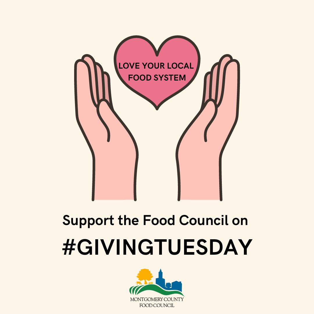 This #GivingTuesday, please support the Montgomery County Food Council. A donation of just $150 facilitates a listening session with underserved residents to better understand the challenges they face in accessing healthy food. Donate today at loom.ly/uFtB1d0