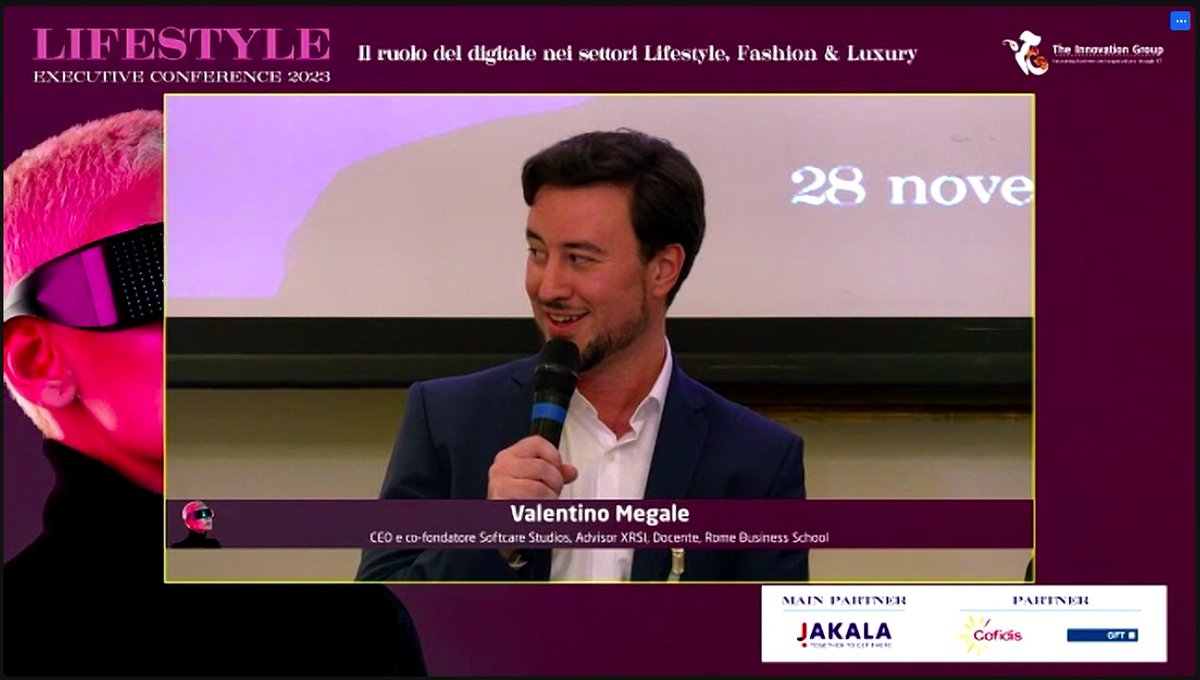 Viviamo in un mondo diverso da quello di un anno fa grazie all’AI generativa: la vendita del futuro avverrà in un nuovo spazio virtuale e sarà basata sull'esperienza

Valentino Megale, CEO e co-fondatore Softcare Studios, Advisor XRSI e Docente Rome Business School

#TIGlifestyle