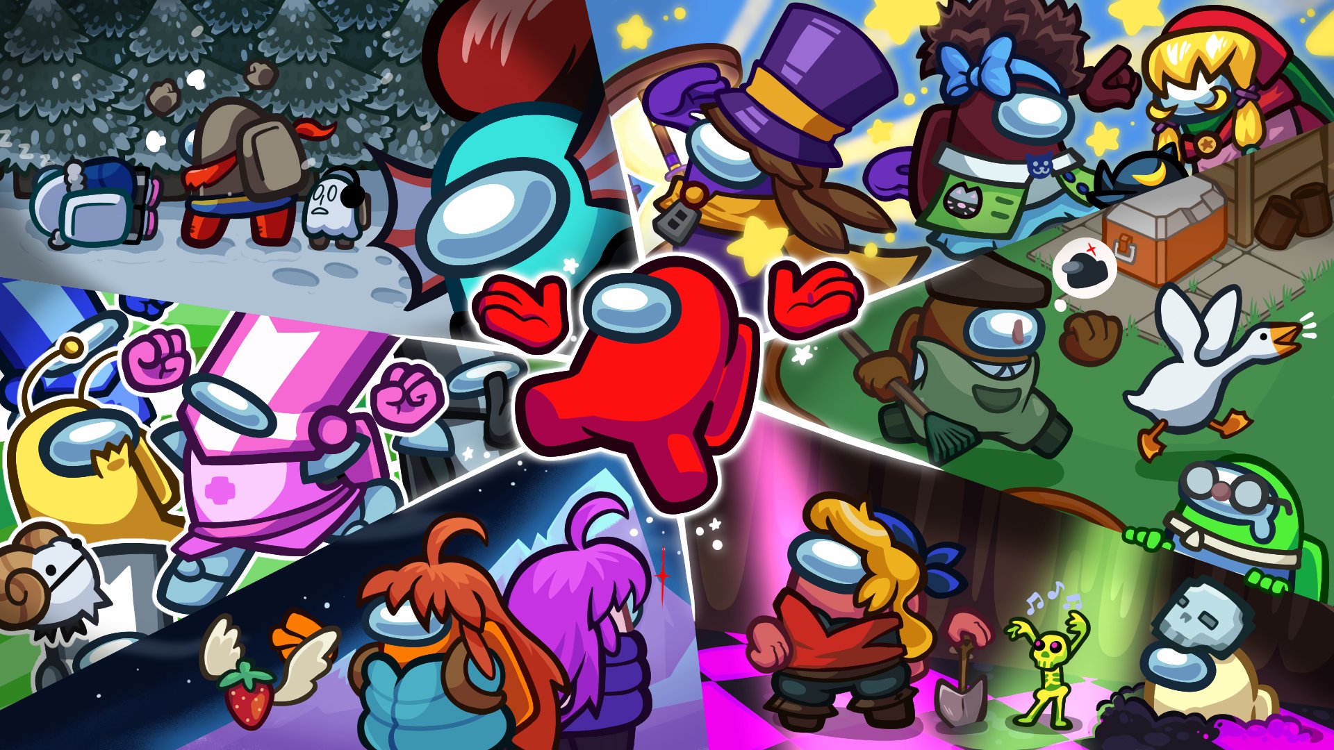 Among Us on X: 💫 THE INDIE COSMICUBE 💫​​ Our biggest Cosmicube is out w/  update v2023.11.28!​ ​ Celebrate indie games with our latest collab  featuring:​ 🎩 A Hat in Time​ 🐔