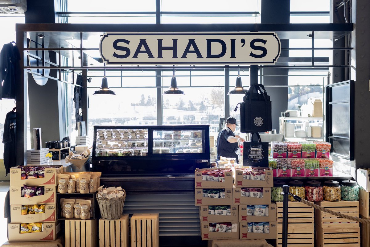 Sahadi’s takes Manhattan! Visit us at @pier57_nyc every day from 11a-8p. 🎉